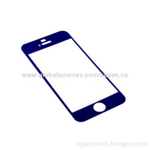 Clear or Matte Anti-finger Fringing Screen Protectors for Mobile Phones, Not Easy to Break Up